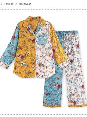 Exclusively for Signals floral pajamas set Xl 2X